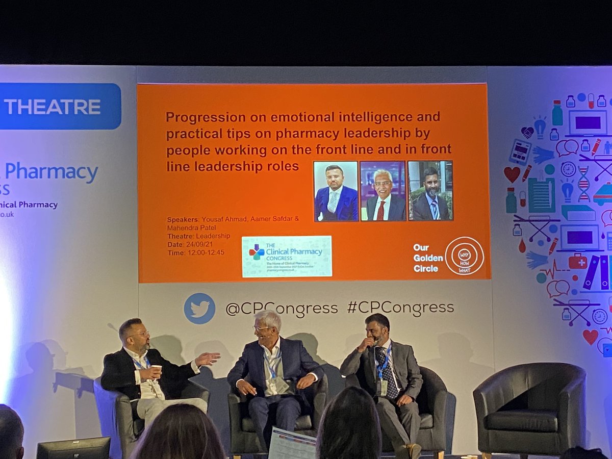 #Leadership and emotional intelligence, finding the connection with @asafdar1 @drmahendrapatel @M_YousafAhmad . Can’t wait to hear about this #CPC21 #CPCongress