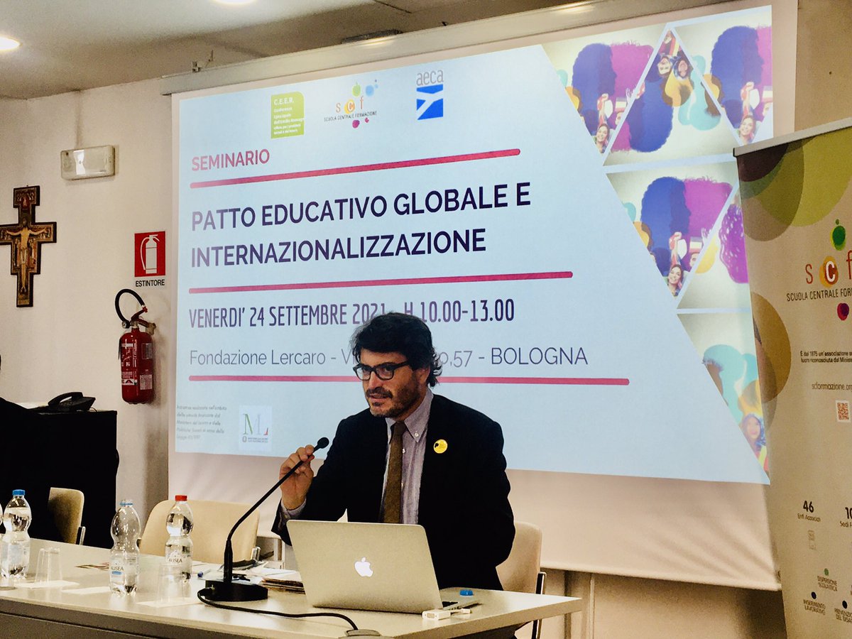 In #EmiliaRomagna le imprese faticano a trovare il 40% dei profili professionali. Per crescere abbiamo bisogno sia di competenze qualificate, trasversali e specialistiche, sia di base. VP <a href="/CorradoBeldi/">Corrado Beldì</a> | Patto educativo globale e internazionalizzazione promosso da CEER SCF AECA