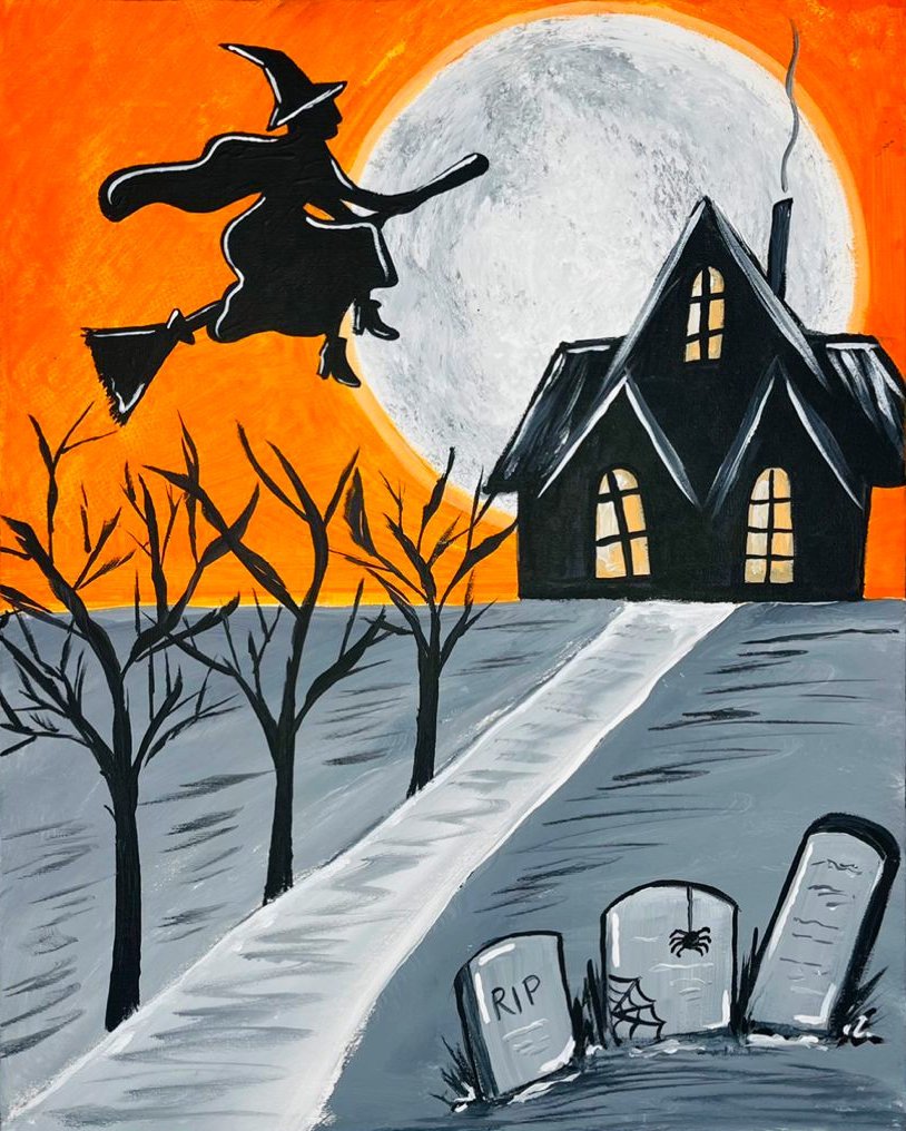 TagleTina's tweet photo. The Witch Is In! Live Online Paint Event! https://t.co/3fkX1lAoKu https://t.co/O6zljGCXuI