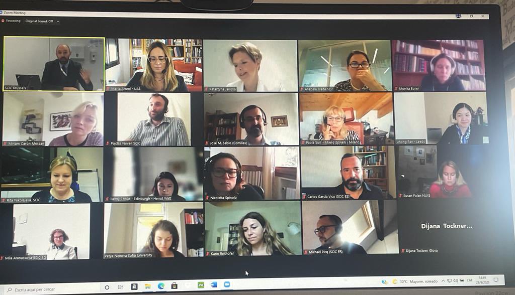 muic_uab's tweet photo. Marta Arumí, nuestra coordinadora y profesora, participa estos días en la Academy of Trainers de @EUInterpreters. Una experiencia muy enriquecedora siempre para todos los docentes. 👏🏻👏🏻
#SCIC
#AcademyofTrainers
#1nttraining
#1nt
#Conf1nt https://t.co/mmNn2BUn29