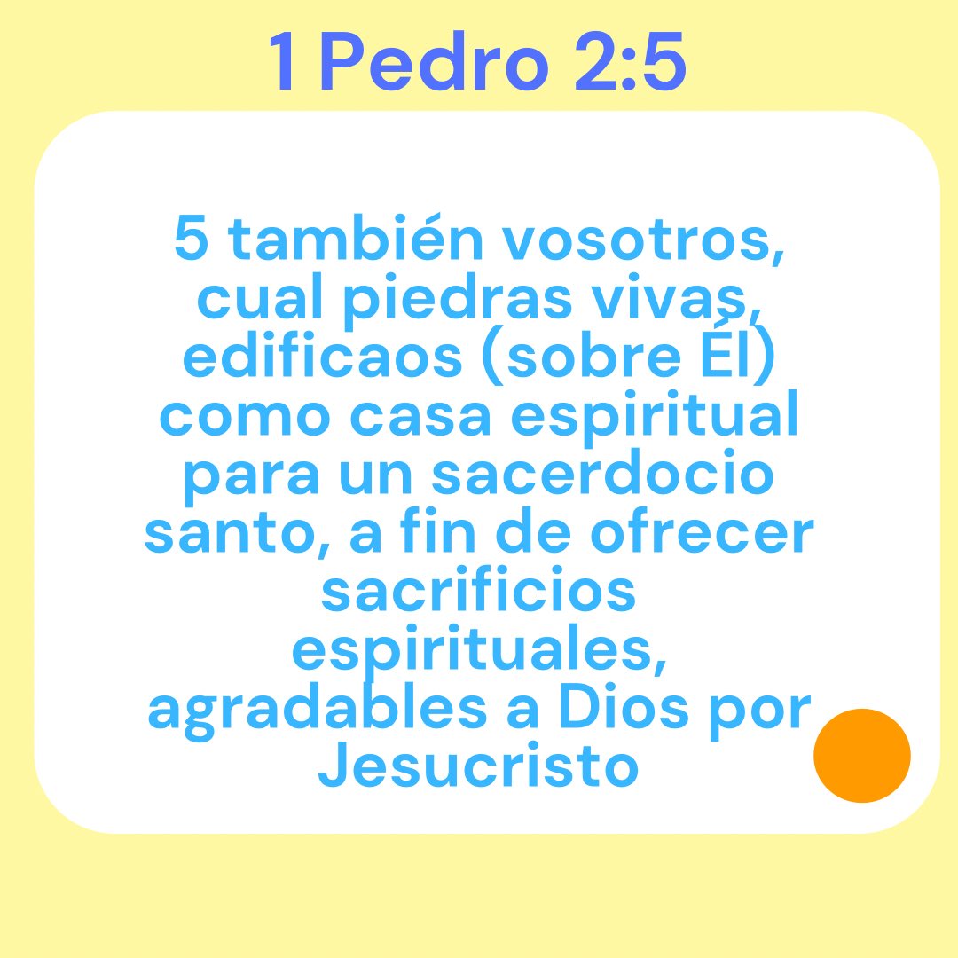 La gran casa o templo espiritual, así edificada sobre Él como Piedra viva (vv. 4 y 6; Ef. 2, 20) y cuyas piedras somos nosotros, es la Iglesia (Mat. 16, 18; Hebr. 10, 21; Judas 20). B. Platense