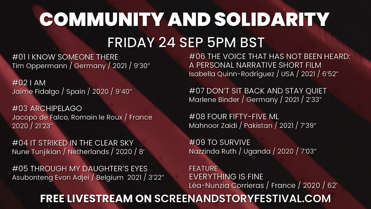 Screen and Story Film Festival tweet media