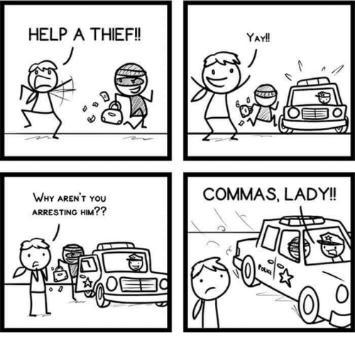 LearnEnglish_BC's tweet photo. Today is #PunctuationDay. Do you know your commas from your semi-colons? Thanks to the #thelanguagenerds for this image. 
#punctuation #English #LearnEnglish https://t.co/xVy4jECq5H