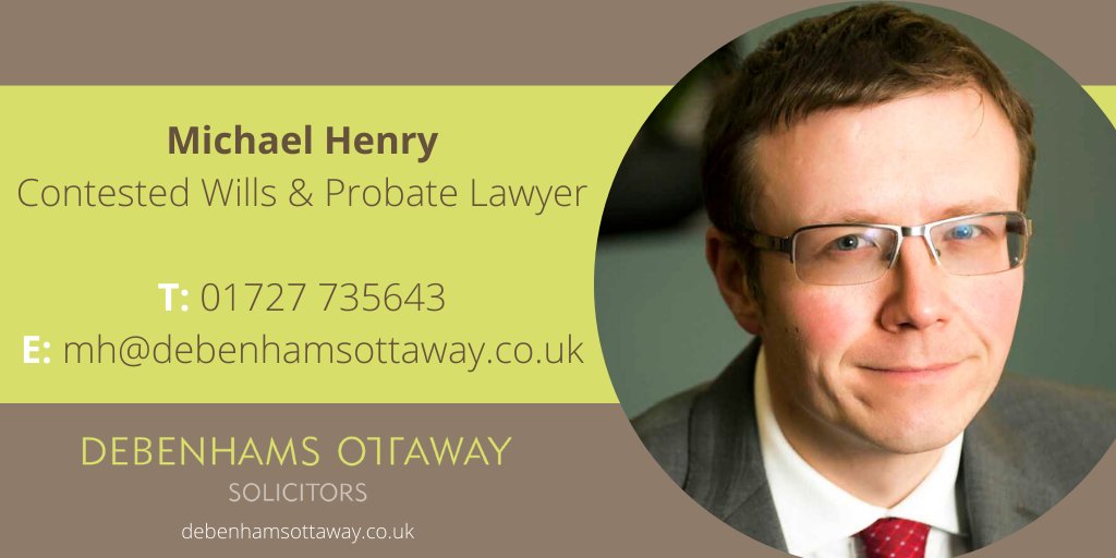 DebenhamsOtt's tweet photo. Senior litigation lawyer, @MHenry_Probate highlights the successful court action that ensured a Will was honoured, after a son failed to follow the deceased mum’s Will in a recent case. Read the full article 👉 https://t.co/24hcQ9SMK5 #ContestedWills #BeneficiaryRights https://t.co/BkFIsO3N9t