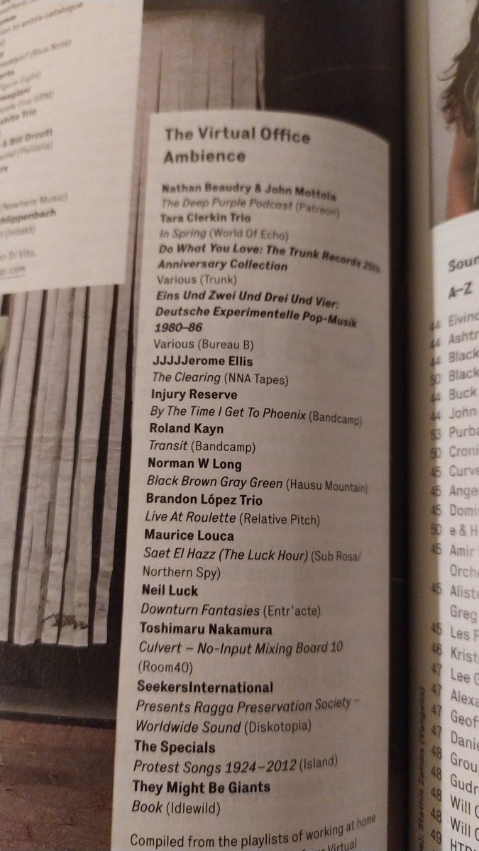Great to seeeee your you in the <a href="/thewiremagazine/">The Wire Magazine</a> office ambience <a href="/Neilluck/">Neil Luck</a> !