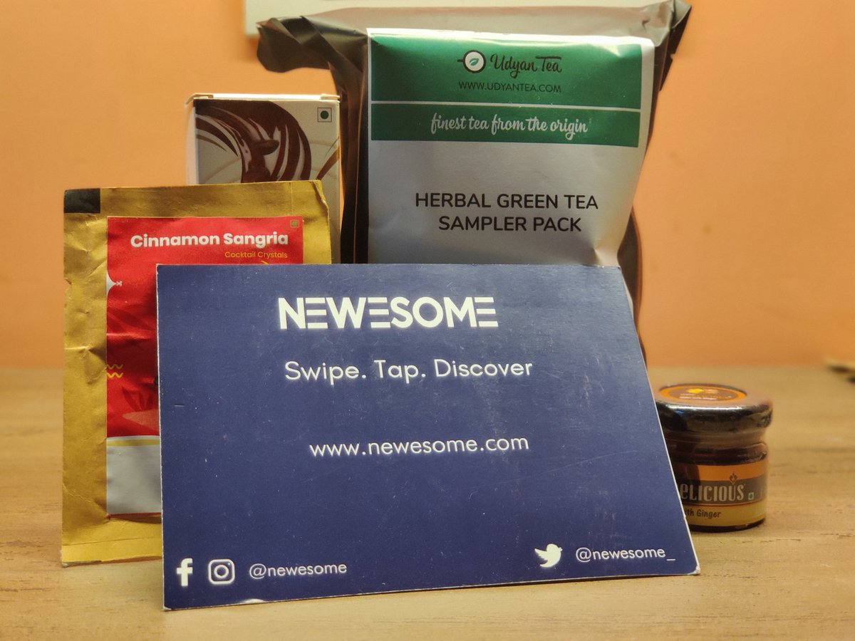 TheWriterWoman_'s tweet photo. @Newesome_ thank you for this wonderful box of your products. Can't wait to try them out 🤩

#newproduct #herbaltea #newesome https://t.co/ly0KRrnSwM