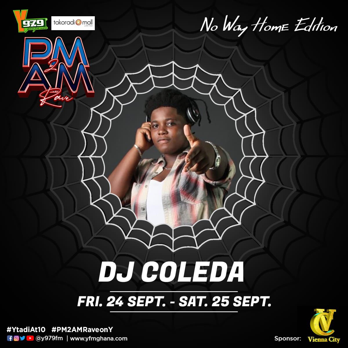 DjColeda's tweet photo. Thiz Weekend iz gonna be something  chiiiiiiiiiiiiizyyy🔥🔥🔥

#Am2PmRave with @Y979FM 
#DivasInvasion with @DivasInvasionGH 🔥🔥🔥🔥🔥 https://t.co/ZrZiuHFHYy