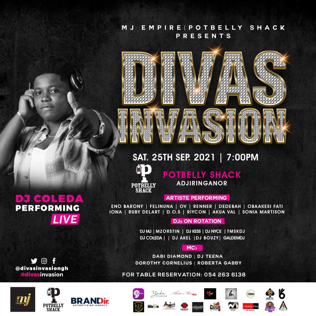 DjColeda's tweet photo. Thiz Weekend iz gonna be something  chiiiiiiiiiiiiizyyy🔥🔥🔥

#Am2PmRave with @Y979FM 
#DivasInvasion with @DivasInvasionGH 🔥🔥🔥🔥🔥 https://t.co/ZrZiuHFHYy