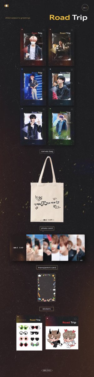 710archives's tweet photo. [#205sellsgos] ‘Road Trip’ Jisung 2022 Season’s Greetings by @tuesday_js25 
💰RM42~RM122
💰EMS + local postage 
➖
🗓 deadline: 24/10, 6PM
📝 refund if sold out!
🔗 https://t.co/RYgszpoZrh https://t.co/tWaSQ5qPgJ
