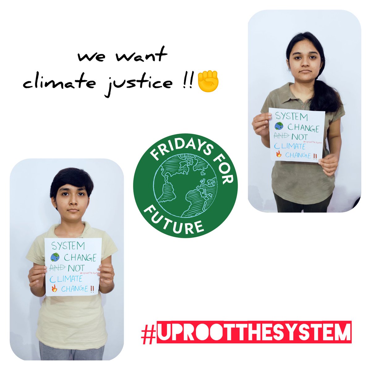 indra_enviro's tweet photo. @FFFIndia @Fridays4future
#UprootTheSystem
First #ClimateStrike #digitalclimatestrike ✊🌍 https://t.co/XjCz6ZLmtK