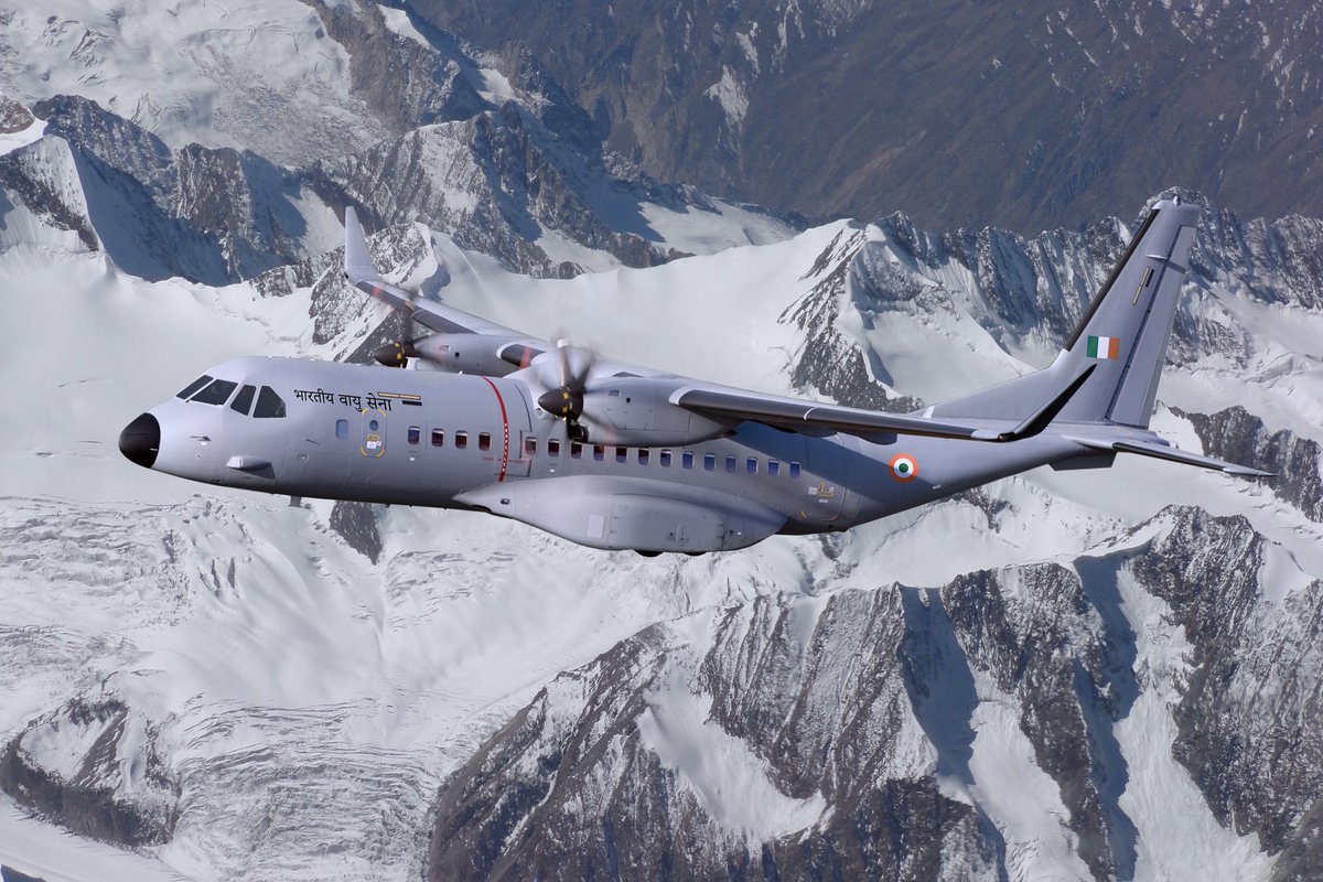 AirbusPRESS's tweet photo. India formalises acquisition of 56 Airbus #C295 aircraft.
https://t.co/qVoFWzHOr5 https://t.co/bJuSwpYxNt