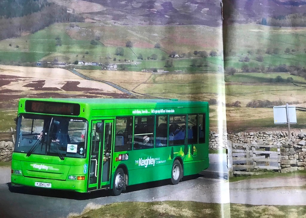 MostScenicBus's tweet photo. Great pic of @DalesBus on scenic #873 #Ilkley to #Skipton route by @keighleybus in this month’s @BusesMagazine. 
After last month’s excellent article on the demise of @ArrivaGroup MD Paul O’Neil responds with #ManagementWaffle. Sad. Come on Arriva, sort yourselves out, PLEASE🥺 https://t.co/5AqnAdGKcI