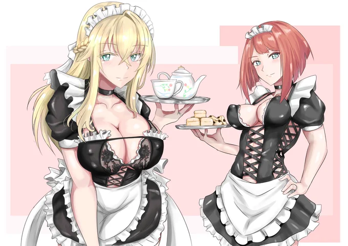 ウォースパイト『My admiral?一息つきましょう、紅茶を淹れました』

アークロイヤル『休憩も必要だ、しっかり息抜きしてもらおうか』 