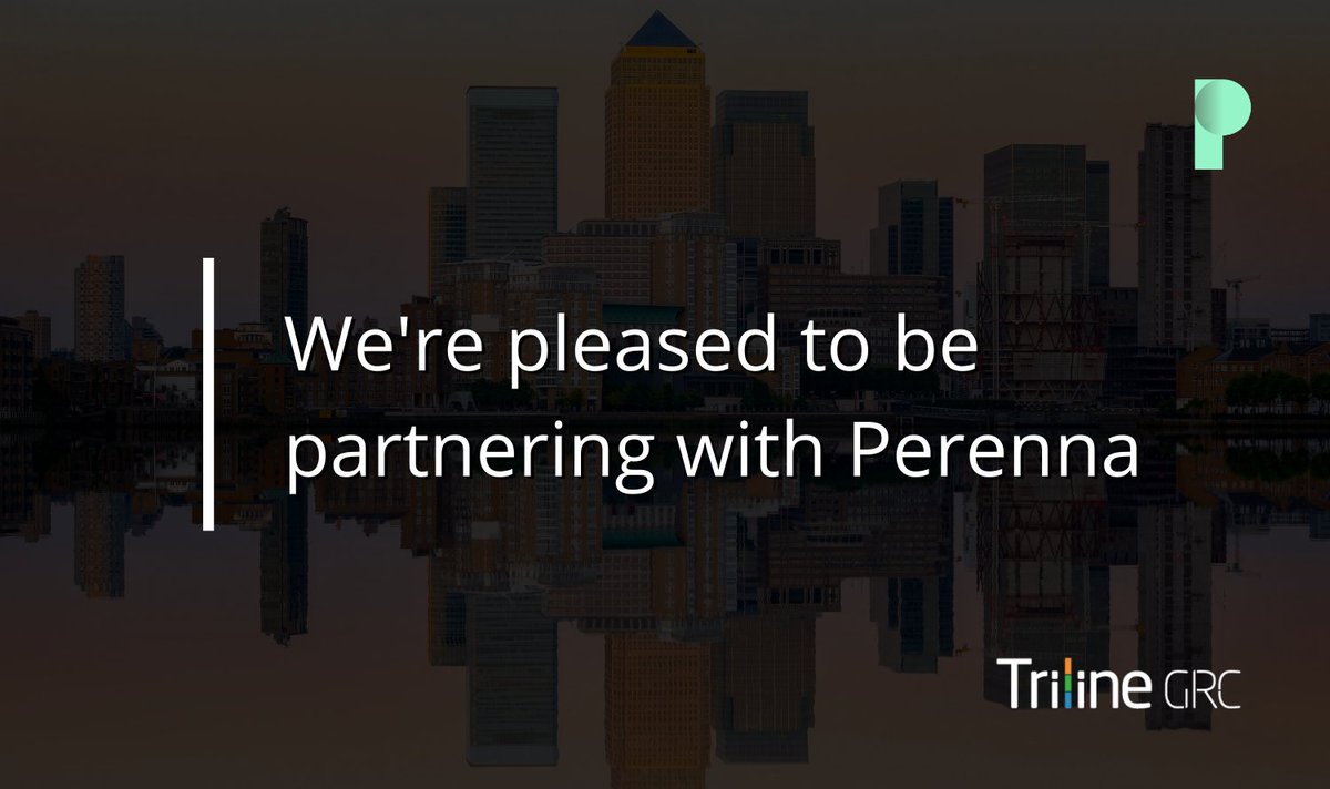 trilinegrc's tweet photo. Perenna is applying for a UK banking licence and hopes to commence lending operations early 2022. And for this, the FinTech has selected TriLine GRC, the one source of truth for all of its Governance, Risk and Compliance requirements. 
Request a DEMO now!

https://t.co/m0MCvZPbhV https://t.co/p4LIDAVuBU