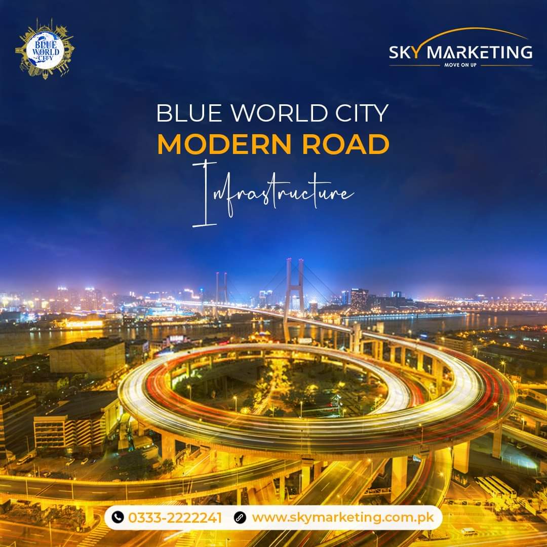 BushraK92829393's tweet photo. Blue world city is working to build an AASHTO (American association of highways &amp; tranportation officials) compliant road network.
#skymarketing https://t.co/jZfEaKcVKZ