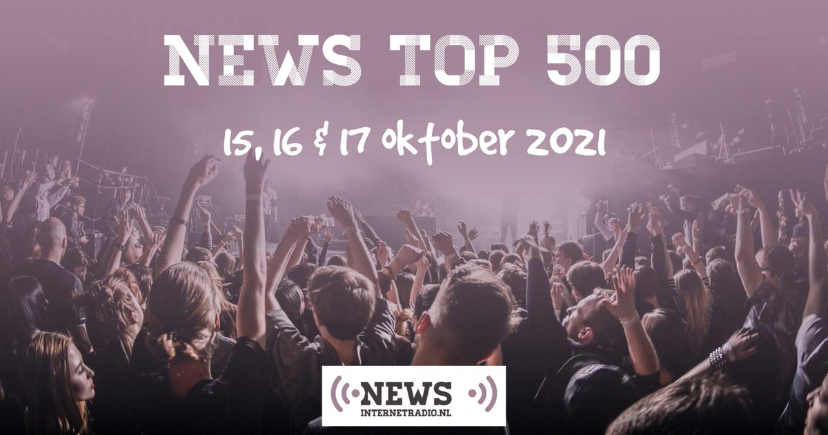 NewsInternetRad's tweet photo. Geef uiterlijk 7 oktober jouw 15 favoriete (pop)hits door voor de NEWS Top 500. Ga naar https://t.co/0OULlFVofa en maak kans op een dinerbon van Pasta &amp; Pesto Prinsenbeek t.w.v. € 100!
#newsinternetradio #pophits #hits #wereldwijd #worldwide #internetradiostation #internetradio https://t.co/yGIdcYAzRu