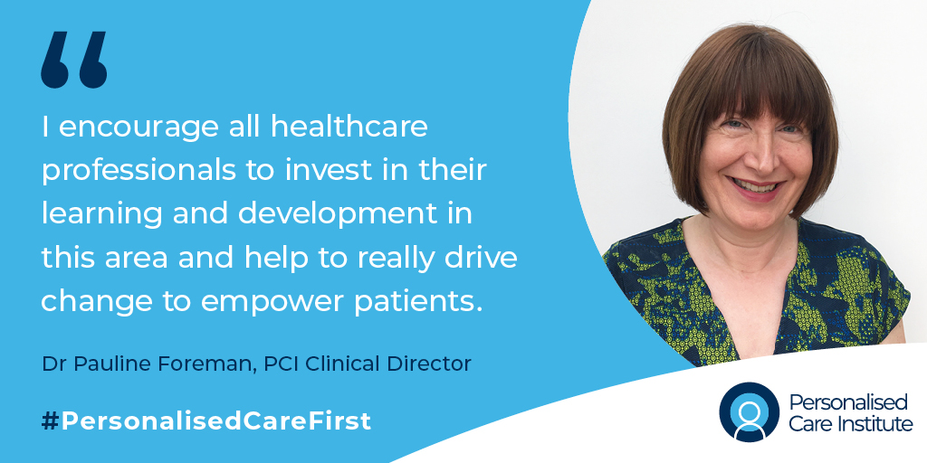 Pers_Care_Inst's tweet photo. #PersonalisedCare can improve health outcomes & enhance clinician job satisfaction! Join the thousands of health & care professionals who have completed our Core Skills module, & empowered more patients: https://t.co/EIHKJyWdMw #PersonalisedCareFirst #LearningAndDevelopmentMonth https://t.co/TM5XhJgwPj