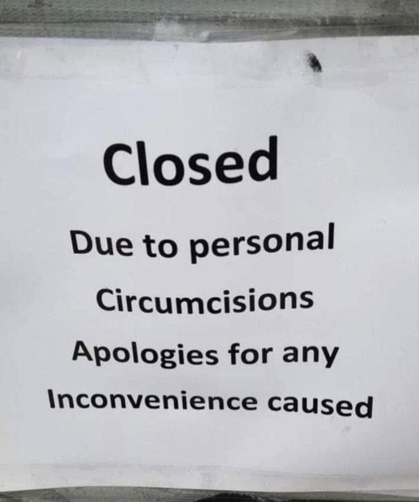 Due to unforeskin circumcisions.