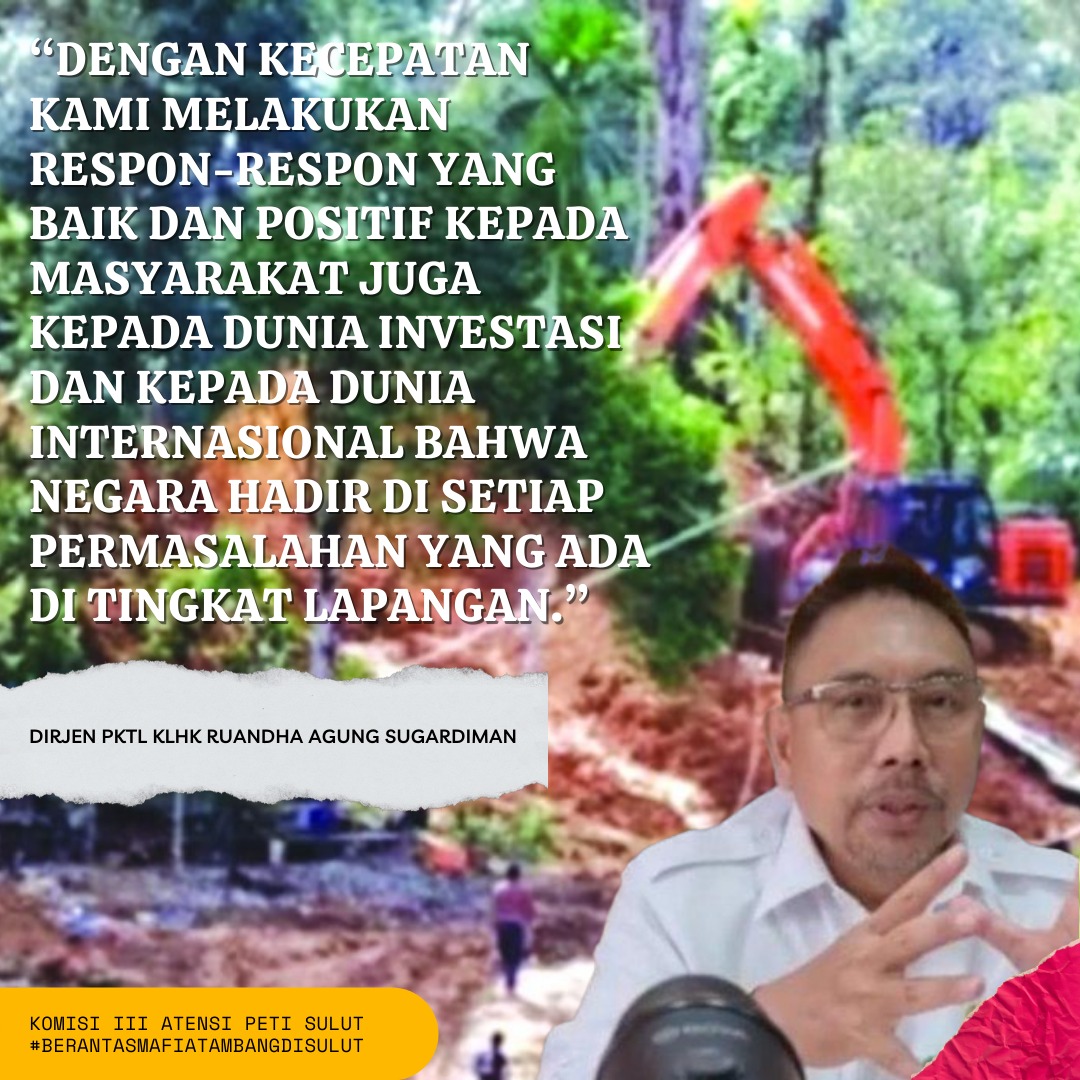 Muti4r401's tweet photo. Demi untuk penegakan hukum, berantas tambang emas ilegal di Bolaang Mongondow Sulut, agar tidsk merugikan negara
@GakkumKLHK
@KementerianLHK
@sulutprovgoid
@DivHumas_Polri
@poldasulut
Komisi III Atensi PETI Sulut
#BerantasMafiaTambangDiSulut https://t.co/J250pb3l1z