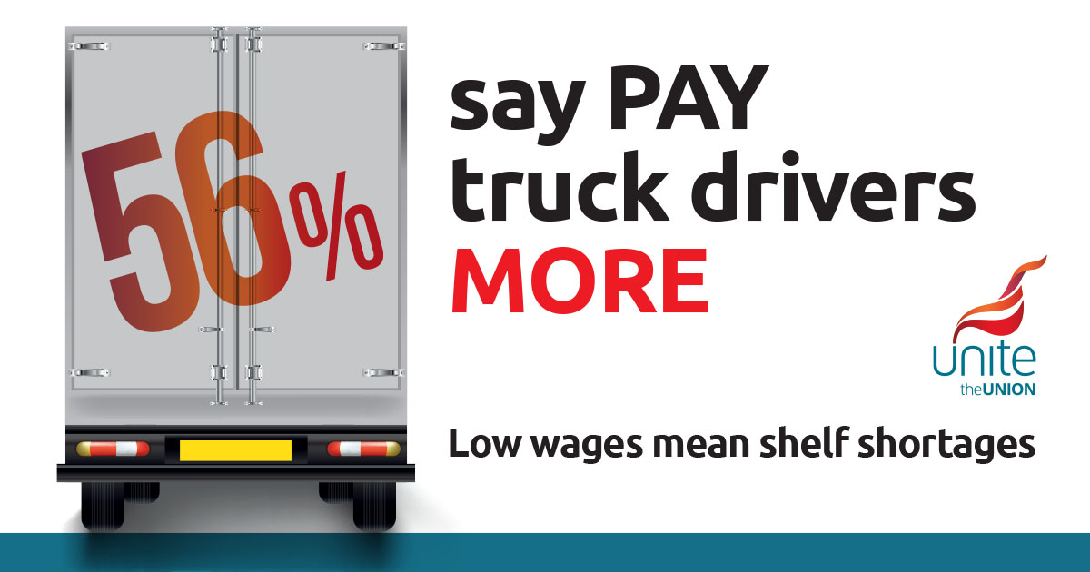 UniteEastMids's tweet photo. “Like Unite, the public recognise that providing decent jobs, on decent pay, for lorry drivers, would attract more workers to the industry. That would be a starter for 10 in beginning to deal with the current crisis." - @UniteSharon 

https://t.co/B3VHl9d1no https://t.co/gmYNwxLfzz