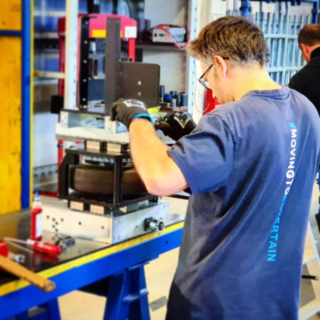 stagesystemIT's tweet photo. A-Team is taking care of this very compact #WagonDriveSystem, going to fit the small spaces of a cruise ship.
#EntertainmentEngineering #StageAutomation #StageEngineering #StageMachinery #StageTechnology #TheatreEngineering #TheatreAutomation
#MovingToEntertain https://t.co/cu4gC4NWvV