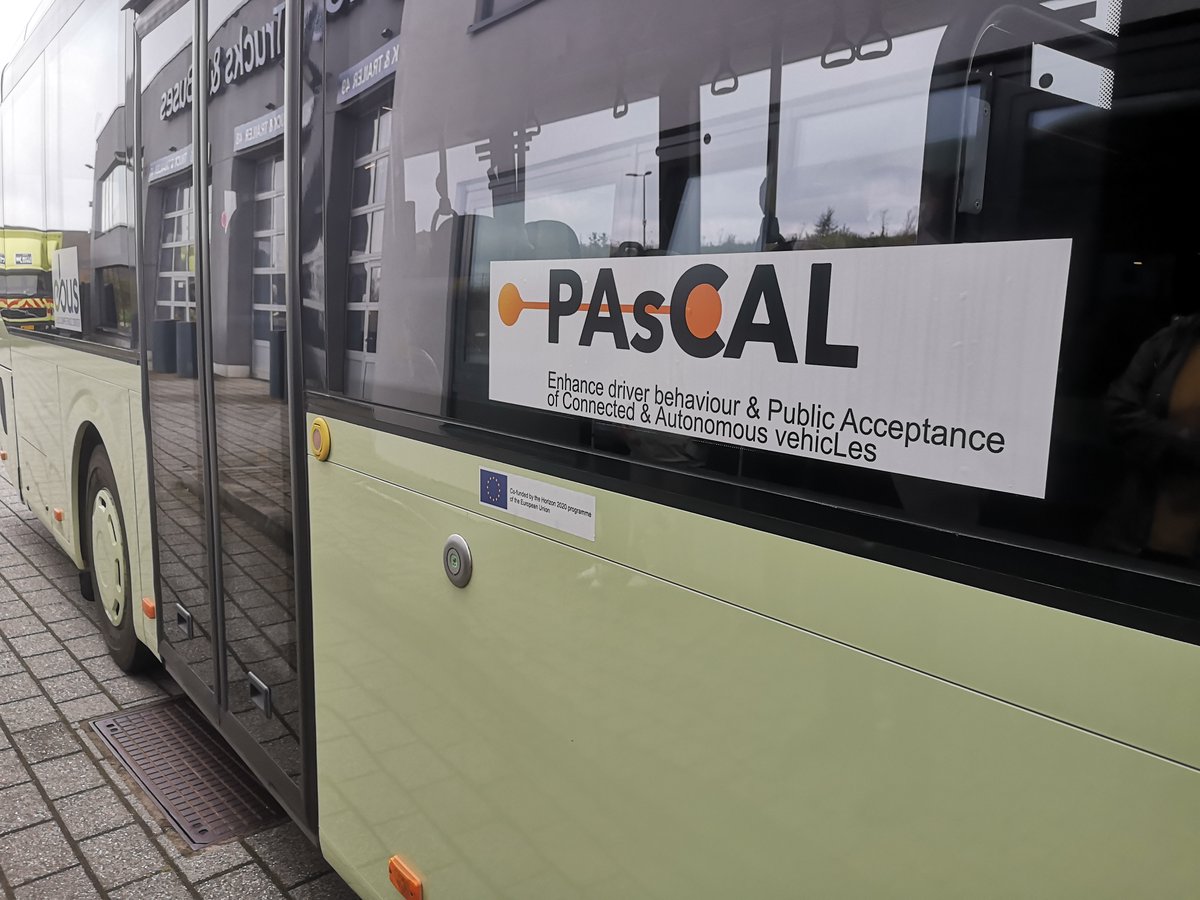 euroblind's tweet image. This week, together with our member @DBSV_Germany  as part of our #pascalproject, we tested in Luxembourg how #blind and partially sighted passengers accept autonomous buses.

#cavs