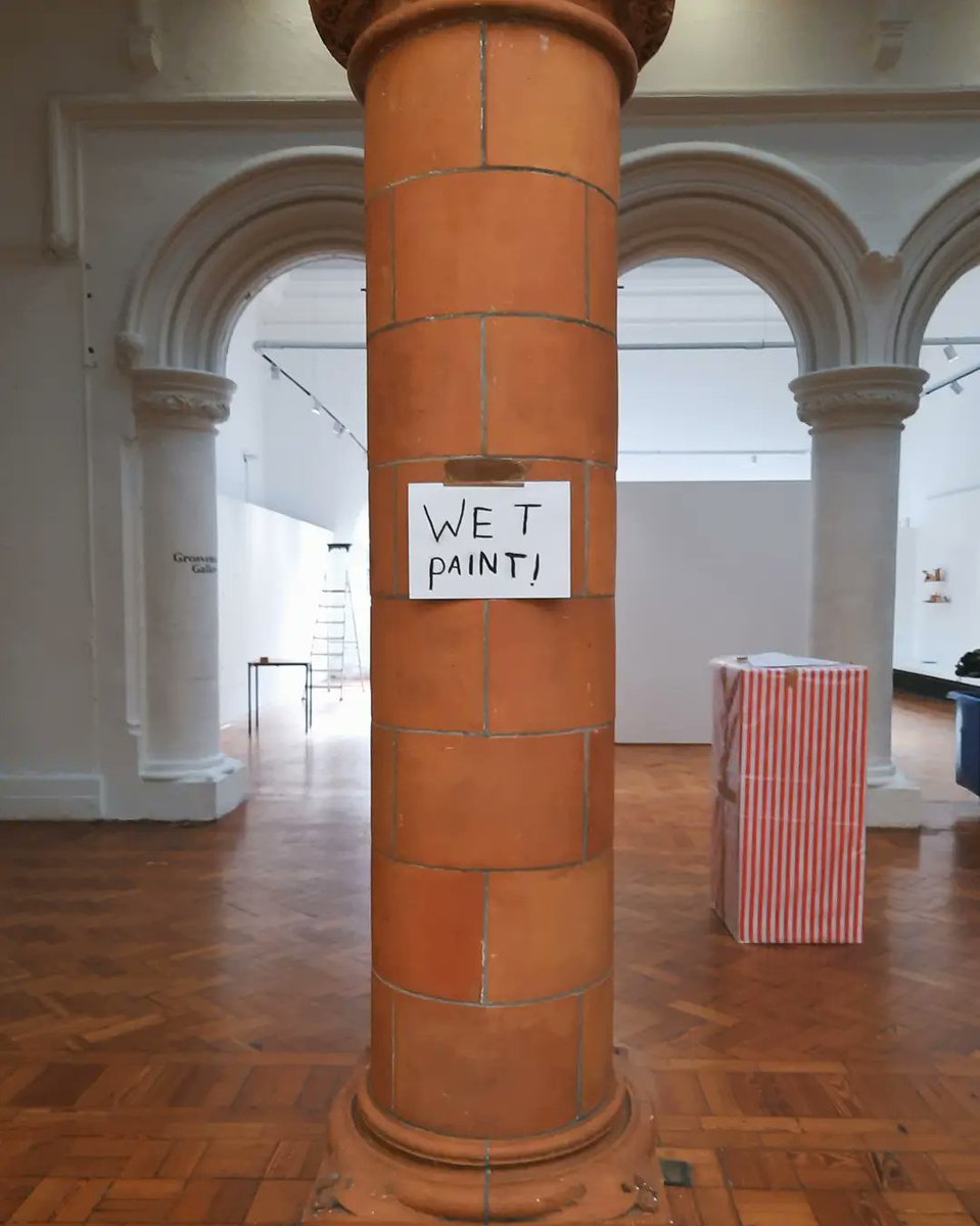 zoerwatson's tweet photo. The MA Show opens at @mcrschart @HoldenGallery next Thursday 💫 The show is starting to take shape and wonderful to see the gallery full of work again. Full visiting details via @McrSchArt, beautiful branding by @ricengold https://t.co/UoMEVV2Myd