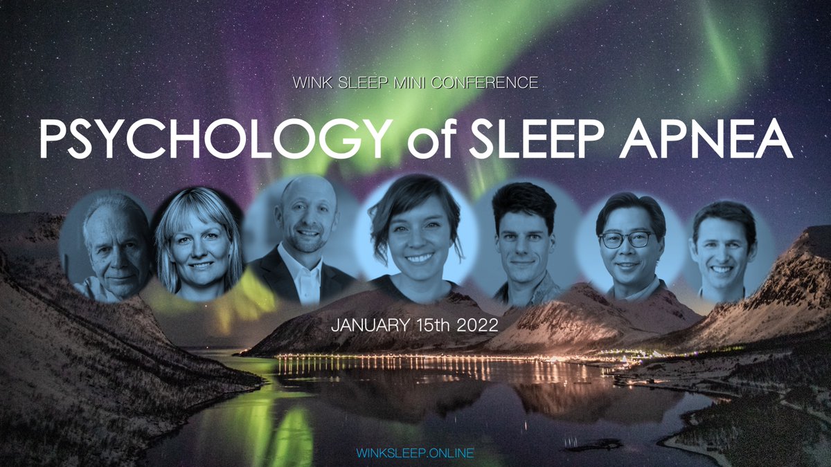 winksleep's tweet photo. Early Bird Tickets are available for the Jan 2022 WINK Conference. Details at: https://t.co/RJpzDET40j
Speaker line-up:
Prof. Colin Sullivan
Dr. Erna Sif Arnadottir
Dr. Mark Aloia
Dr. Megan Crawford
Dr. Alex Sweetman
Dr. Jason Ong
Prof. Michael Gradisar
#sleep #apnea #insomnia https://t.co/euaqdKYTL0
