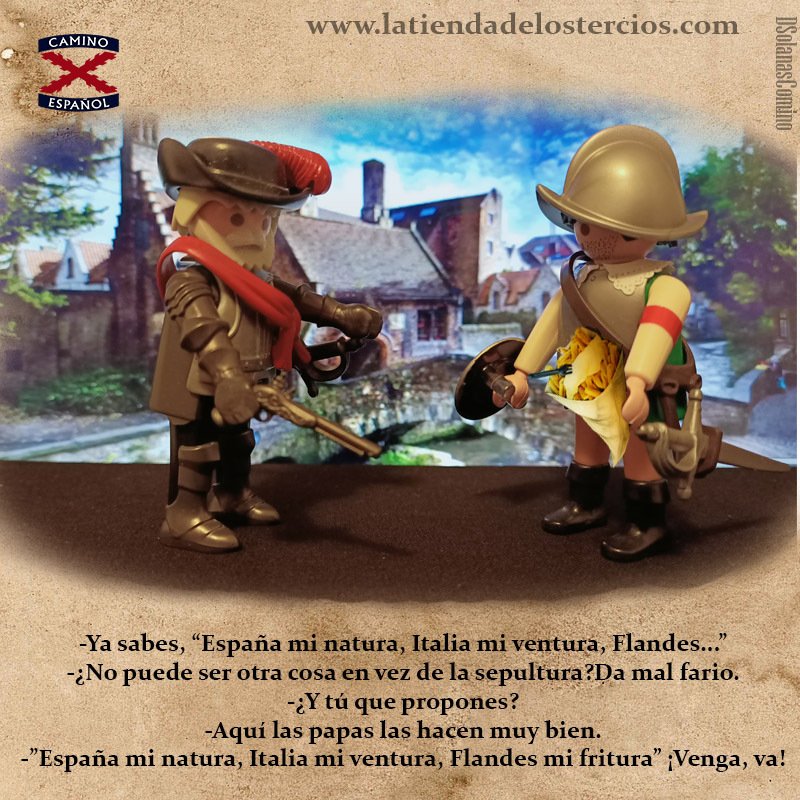 Hoy, en 'Humor Escala a un Tercio' un soldado se replantea viejos dichos. #HumorEscalaUnTercio #playmobil #playmobilfans #Playmobilmania #terciosespañoles