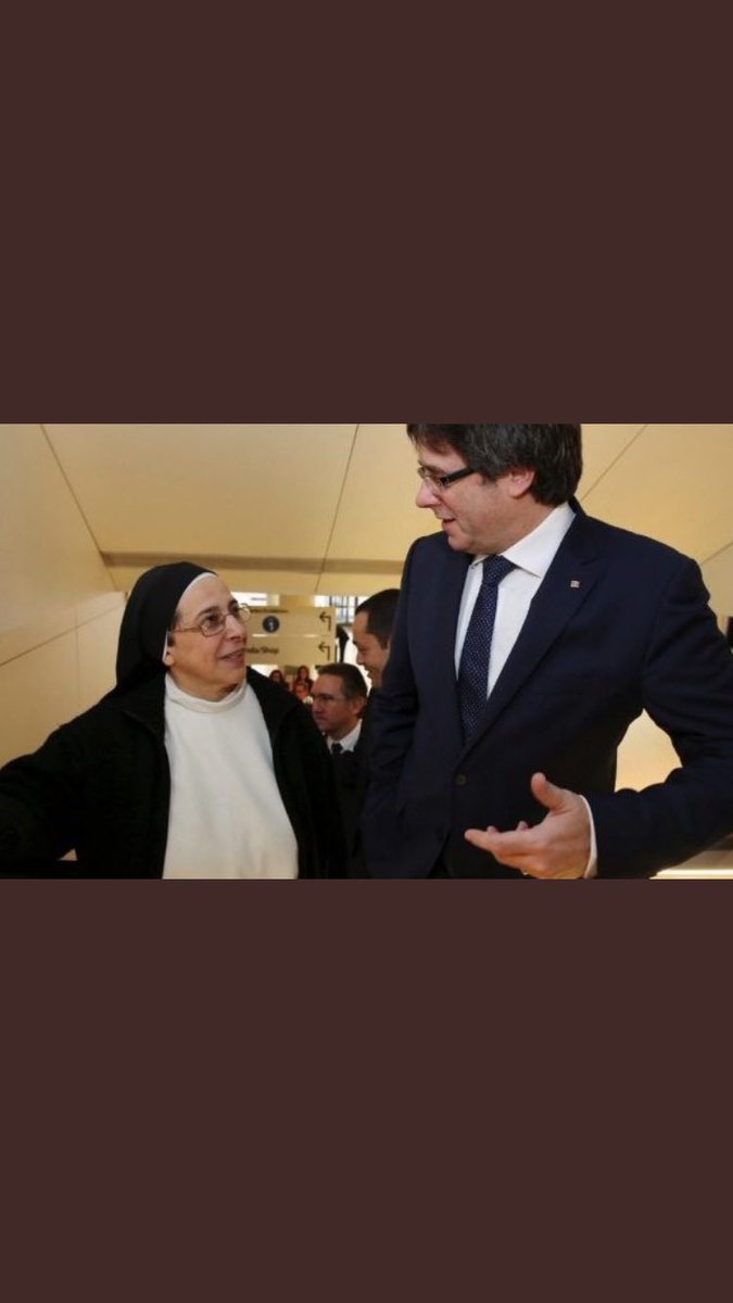 Manel46722817's tweet photo. @sorluciacaram @KRLS Defendiendo a un delincuente que le regaba con subvenciones. Das asco monjita. Un señor que ha hecho tanto daño a los catalanes y a Cataluña #PuigdemontAPrision https://t.co/vtk6yOyesS