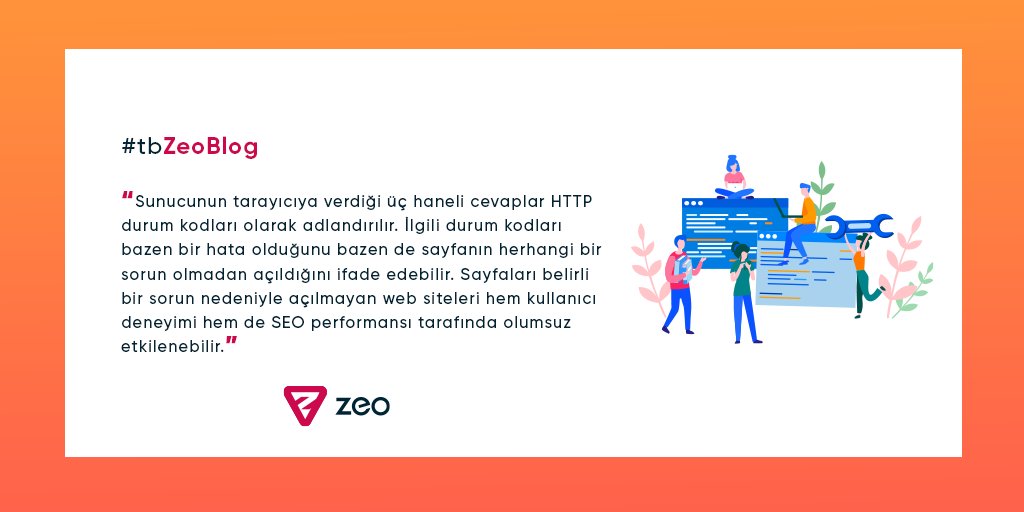 zeoagency's tweet image. 📆 En sık karşılaşılan ve web siteleri için en büyük etkiye sahip HTTP durum kodlarının ekibimizden @urhanmetehan&apos;ın incelediği blog yazısını hemen okumak için 👇
zeo.org/tr/blog/http-d…

#http #durumkodları #tbZeoBlog