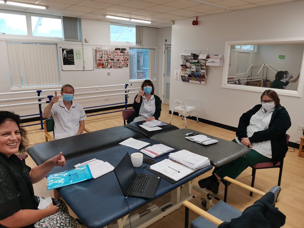 BTHFT_OT_Physio's tweet photo. Meet some of Westwood Park Community Therapy Team. Yesterday they met to connect as a team, plan and review service objectives @bthft #teamwork #positiveplanning #movingforward https://t.co/1QY5MeqTDw