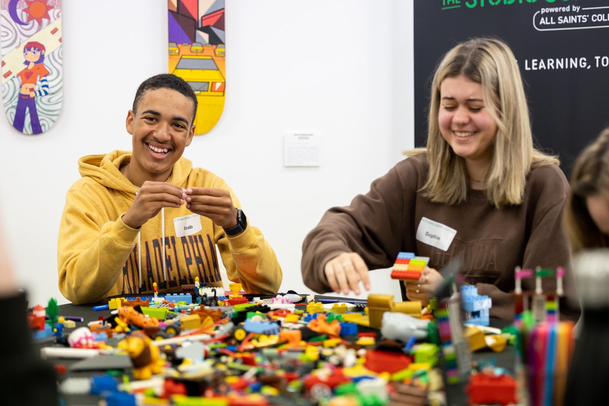 Throughout September, The Studio School's inaugural students will have an opportunity to connect with other members of the foundation cohort and TSS staff by taking part in futures-focused workshops using the LEGO® Serious Play® Method.