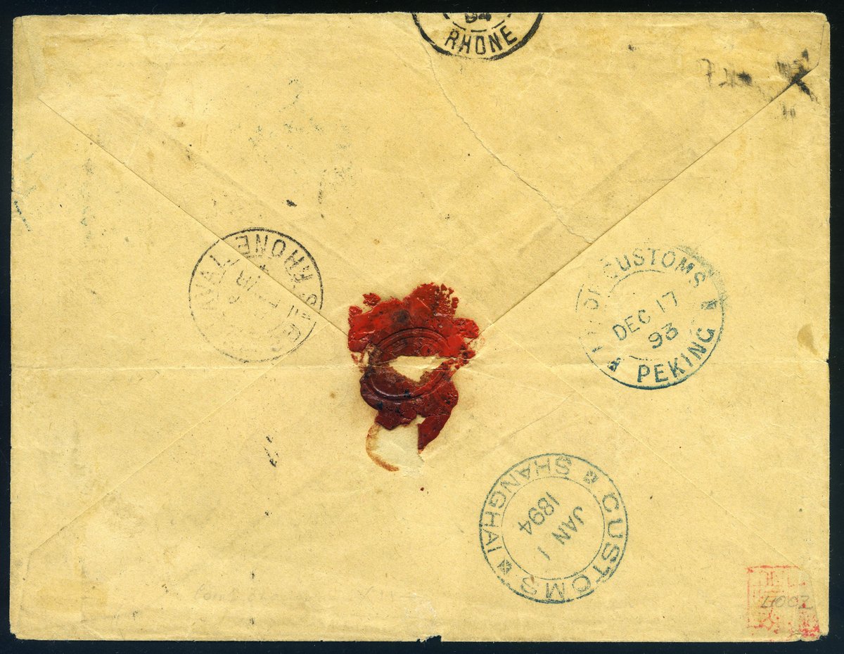 ZurichAsiaStamp's tweet photo. teaser of the upcoming #auction
Item description as follow (because the character limitation is just ridiculous)
#SmallDragon #Imperial_China #ImperialChina #ICP #Shanghai #Type_Sage #TypeSage #Postal_History #PostalHistory #philately https://t.co/JVr4pkKwVS