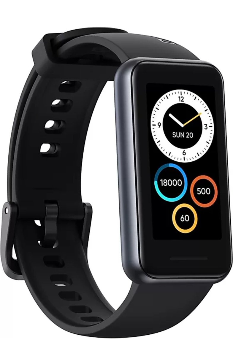 techworld005's tweet photo. #RealmeBand2 Launched in India

1.4" TFT LCD Color Display
167×320 Resolution
500Nits
Heart Rate, Blood Oxygen, Sleep, Stress Monitor
5ATM
50+Watch Faces
240mAh 🔋
12Days Life
90 Sports Mode
Removable Straps
Magnetic Charging
27.6grams

₹2,999

RT'S &amp; FOLLOW 📌
#RealmeBand https://t.co/6rse5kADV6