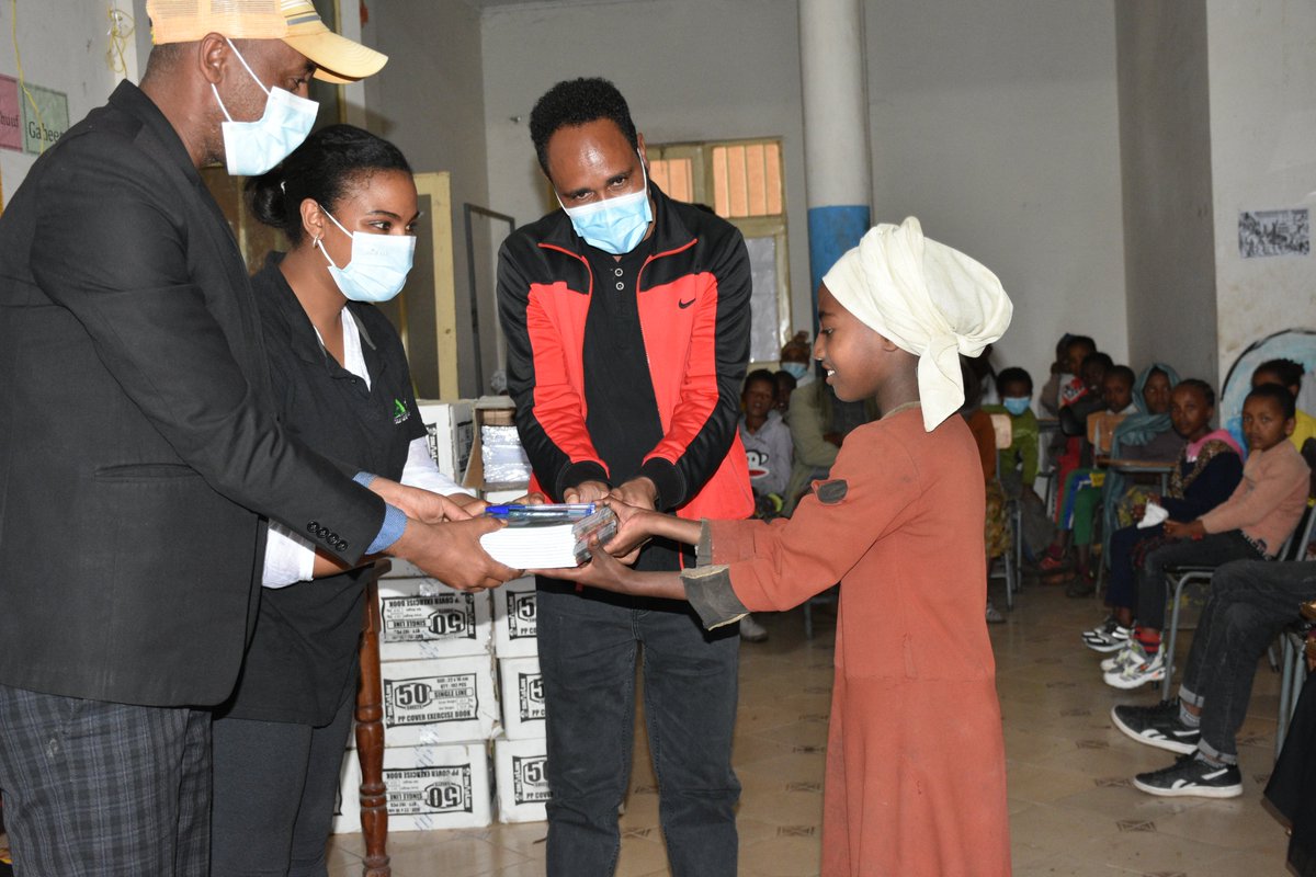 EthiopiaTmgo's tweet photo. TMGO Cares
TMGO supported stationary for more than 400 #children of #low #income #community members in #collaboration with BEY PISON (our caterer at project site). This #support is for the third time & continues every year
#Ethiopia #renewableenergy #Goethermal #meridiam https://t.co/Q31s56lfVH