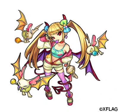 【お知らせ】
『モンスターストライク』にて
サキュバス(進化前・進化・神化・獣神化)のデザイン・イラストを担当いたしました!
いつかデカいサングラスをかけさせたいと思っていたので獣神化で叶えました。翼のあるキャラはなるべく背中の空いたデザインにしたい…!
#モンスト #モンスト作品公開 