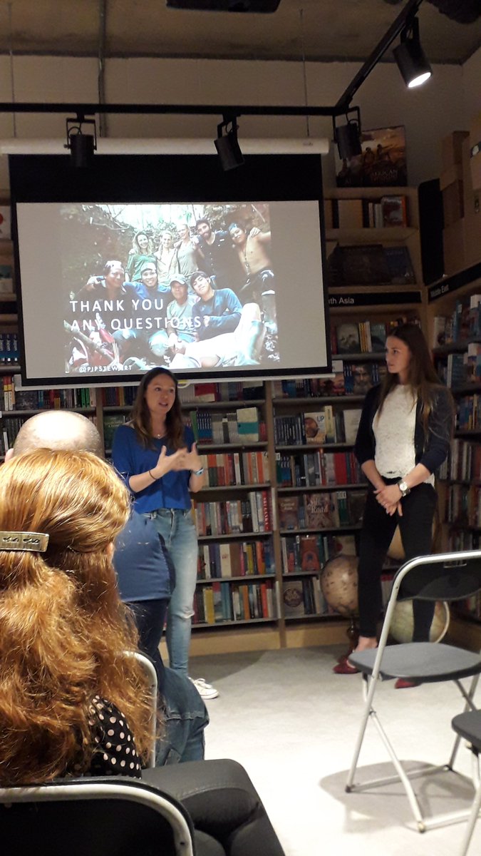 SalBoltonAuthor's tweet photo. Another Amazon Warrioress!🌴🍃🌿 Great evening with @PipStewart and @laurabingham93 at @StanfordsTravel London 📚🌎 about Pips new book #LifeLessonsFromTheAmazon from @Summersdale on their world first 🛶 female kayak trip down the #Essequibo River in Guyana💪
#travelbooks #amazon https://t.co/30tkqxGA2l