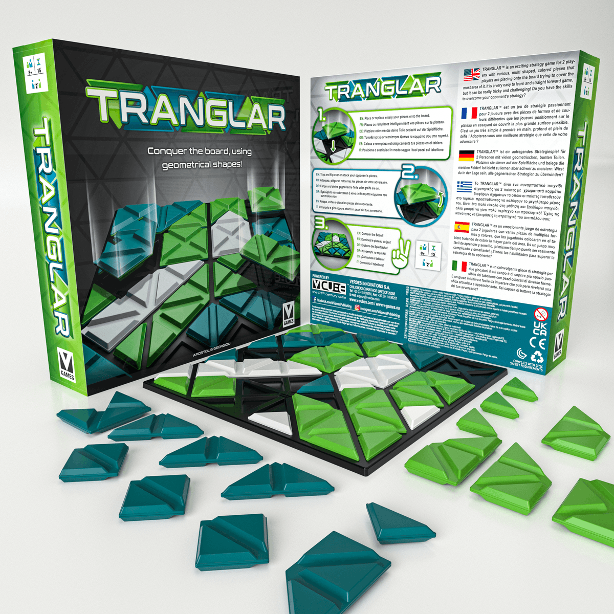 v_cubes's tweet photo. Immerse yourself in a different abstract duel game, as Tranglar will master your skills. Set the board. Choose a color &amp; the game begins. Conquer the most area on the board with your colored pieces! Try out Tranglar on Tabletopia: https://t.co/VyWFQIZSan

@Essenspiel Hall 1-A114 https://t.co/0dzghQSrpm