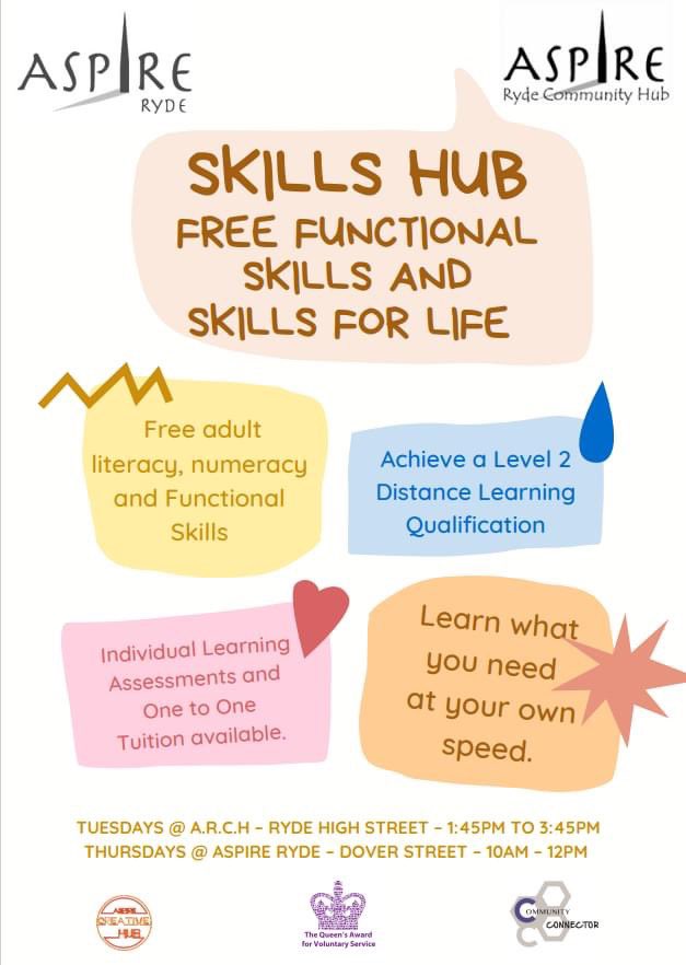 will be running our next one on Thursday 16th September at 10am - 12pm at Aspire Ryde on Dover Street. They shall then be weekly from then on. Please help spread the word for anyone who would be interested in learning with us