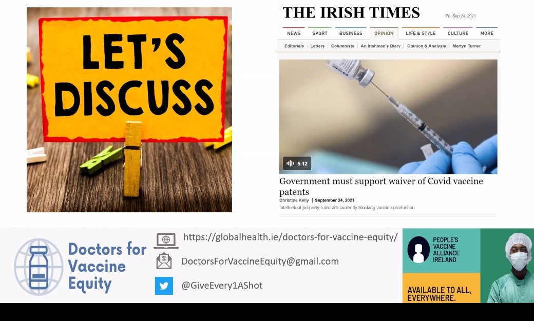 Peter Conlon (@peterconlon92) on Twitter photo Excellent talk from @ChristineCeili on vaccine (in)equity at <a href="/stjamesdublin/">St James's Hospital</a> Grand rounds
<a href="/GiveEvery1AShot/">Doctors4VaccineEquity</a>
<a href="/IrishTimes/">The Irish Times</a> Excellent talk from @ChristineCeili on vaccine (in)equity at <a href="/stjamesdublin/">St James's Hospital</a> Grand rounds
<a href="/GiveEvery1AShot/">Doctors4VaccineEquity</a>
<a href="/IrishTimes/">The Irish Times</a>