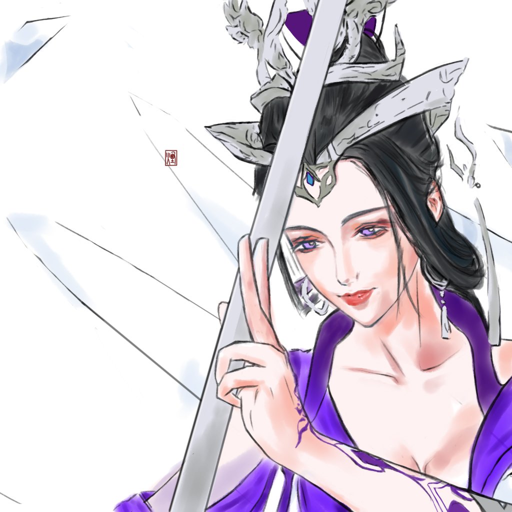 PledgeNico's tweet photo. 剑。

#剑网三 #illustration #Watercolor #painting #唐毒 #animation #Sword #剣 https://t.co/hi8adV0bvS
