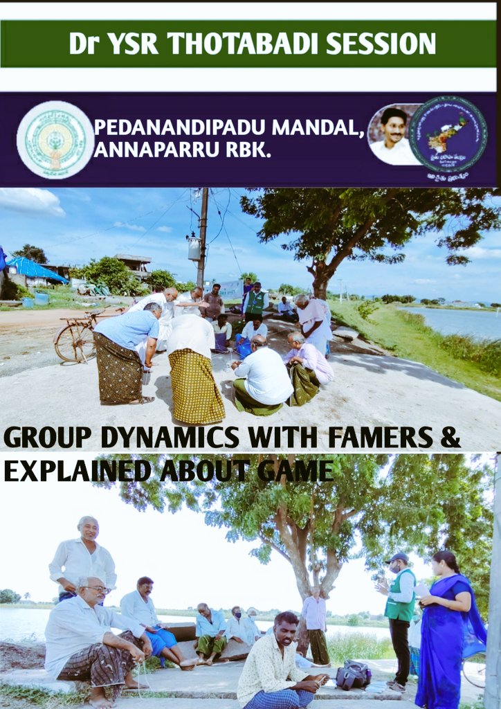 kannaparru's tweet photo. Meanwhile conducted #Group_Dynamics with farmers #pen_in_the_bottle game, which reflects the unity of farmers & as a group we could create wonders.
*same was the feed back from the farmers. @CollectorGuntr @ap_agriculture @vijaythallam @deariedina https://t.co/ggydyt0wDQ