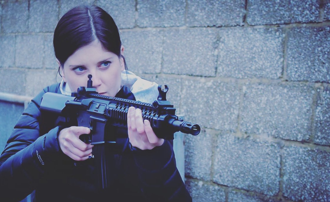 lisaronaghan's tweet photo. Now I’m not saying you have to come to my show… :D
Gun handling training for screen ran by @GLENBARR2021
Thanks to @ksampford for sorting.
#actor #weaponshandling #screen #training #keeplearning #safeonset #filming #film #tv https://t.co/vNIfuBAeiA