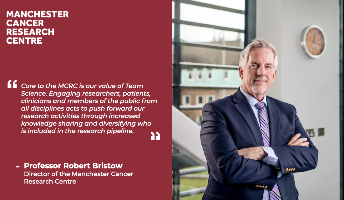 On #WorldCancerResearchDay, we're saying thank you to all our researchers undertaking important cutting-edge #CancerResearch To start our day of spotlights, MCRC Director Rob Bristow blogs about #TeamScience and the importance of internationalisation 📖 mcrc.manchester.ac.uk/world-cancer-r…