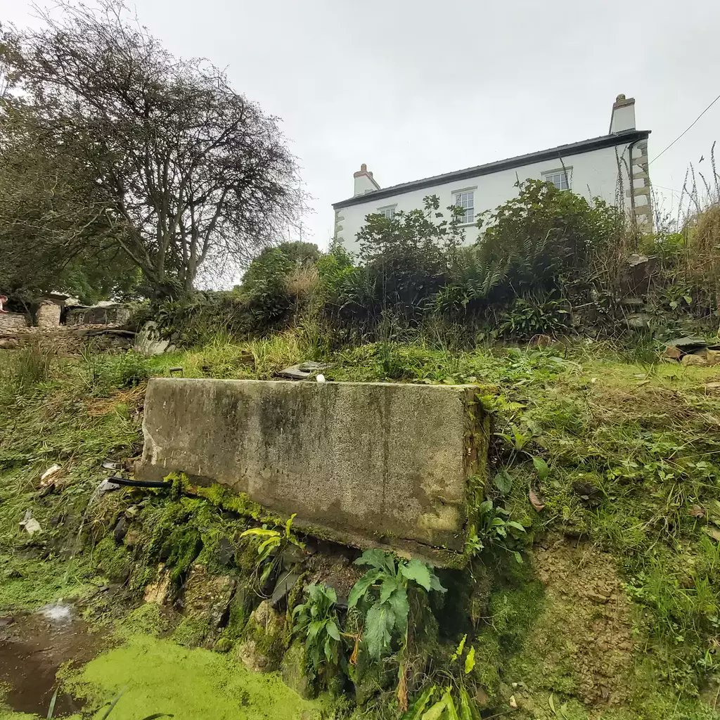EscapeToPembs's tweet photo. With the lovely weather we've had lately I've been out in the garden trying to get some jobs done that have... yep you guessed it.... have been hanging around for years. 

One of the ones I really want to finish is restoring the silt trap at the top of t… https://t.co/jYPSqiHPOp https://t.co/SmHj0n0j5k
