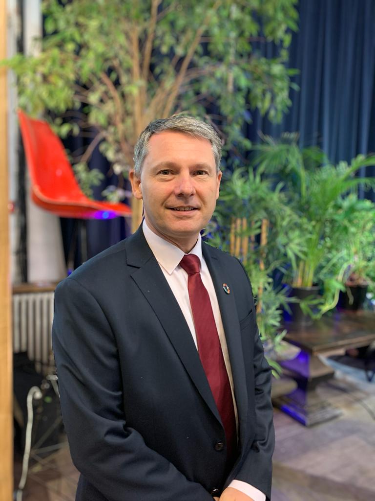Agenda2030FR's tweet photo. "Les #ODD sont un programme de mise en action, c'est au quotidien qu'on peut changer les choses en mobilisant autour de ces objectifs" Thomas Lesueur - Commissaire général au développement durable   #LaFranceEnTransition https://t.co/DLkJeCQfJ0