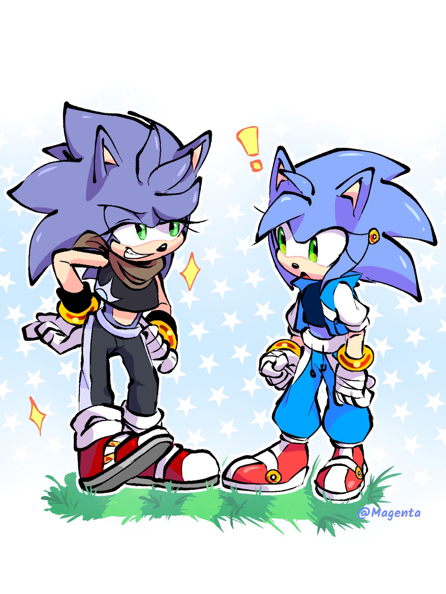 🌸magenta_mel🌸🇵🇸 على X: Family Portrait ✨ (?) Sonic Au🌸 #sonamy  #SonicTheHedgehog #sonicau  / X