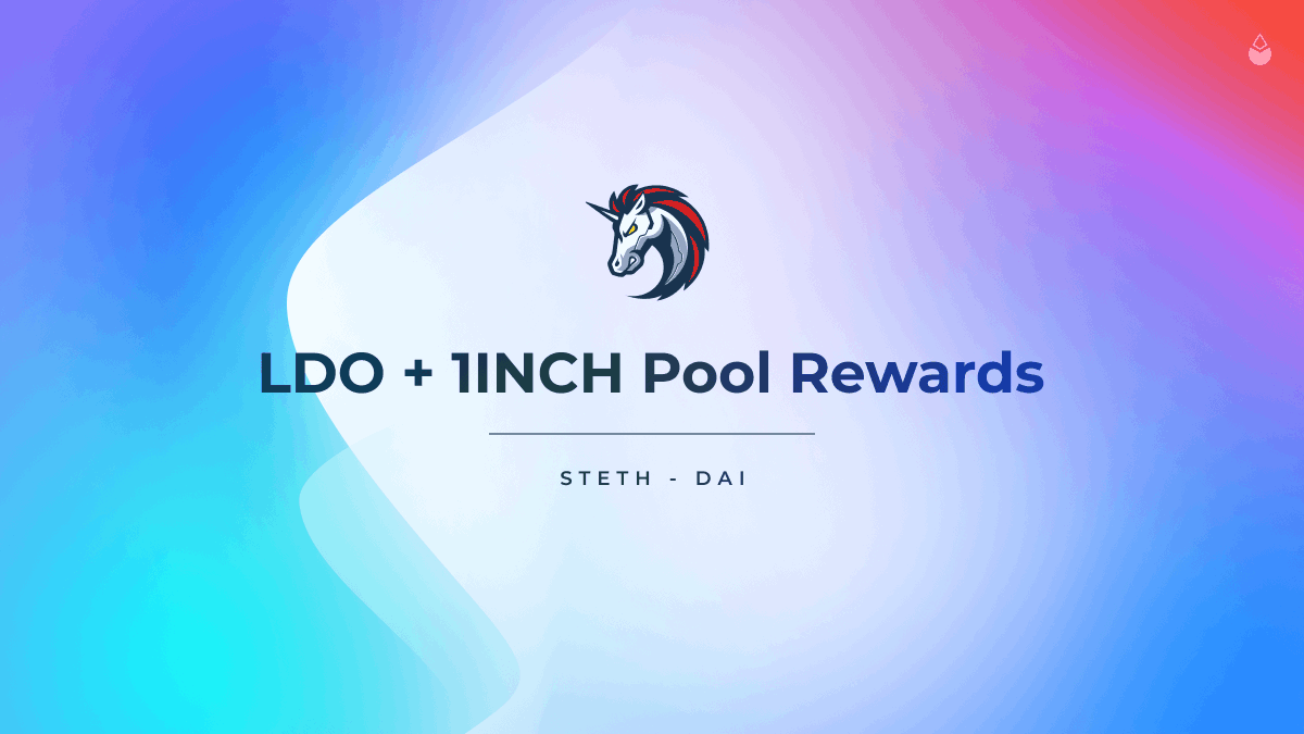 Lp Pool Reward Lido is joining forces with 1inch to launch stETH/DAI pool with LP ...