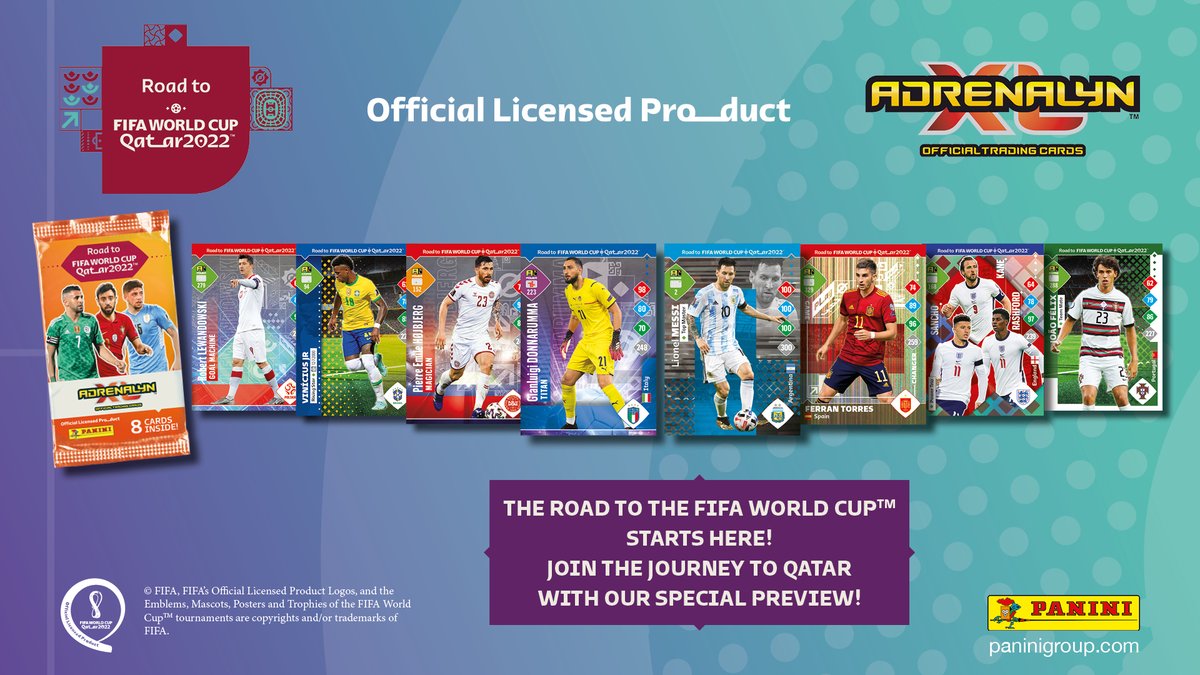 Panini UK & Ireland on X: Fancy another FREE digital packet? Click here to  play on the app and enter the code to redeem yours:   #GotGotNeed #WorldCup #AdrenalynXL  / X